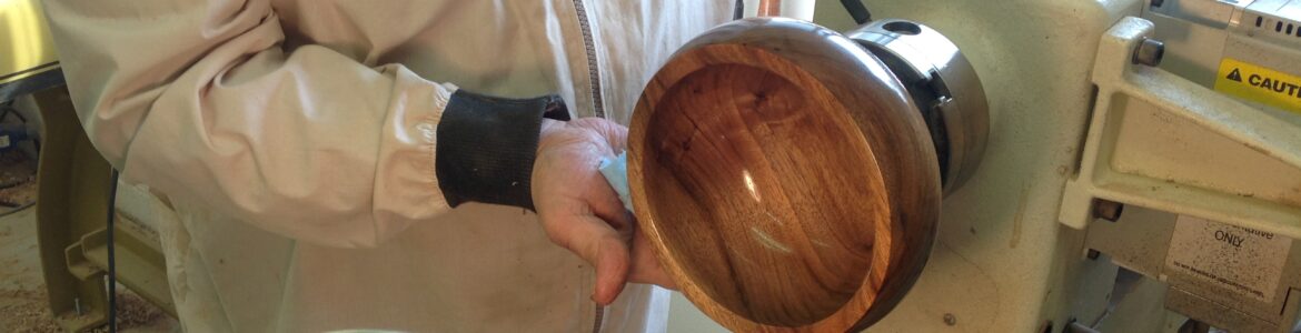 beautiful woodturned bowl